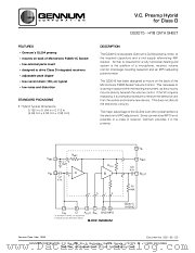 GS3015 datasheet pdf Gennum Corporation