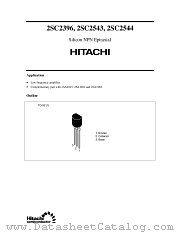 2SC2543 datasheet pdf Hitachi Semiconductor