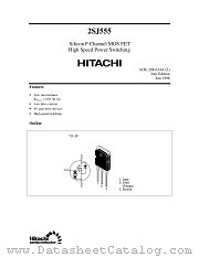 2SJ555 datasheet pdf Hitachi Semiconductor