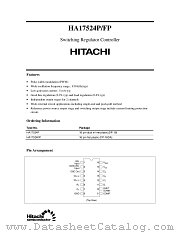 HA17524FP datasheet pdf Hitachi Semiconductor