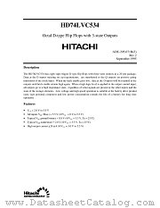 HD74LVC534 datasheet pdf Hitachi Semiconductor