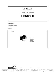 2SA1122 datasheet pdf Hitachi Semiconductor