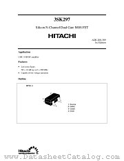 3SK297 datasheet pdf Hitachi Semiconductor