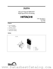 2SJ554 datasheet pdf Hitachi Semiconductor