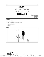 2SJ483 datasheet pdf Hitachi Semiconductor