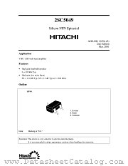 2SC5049 datasheet pdf Hitachi Semiconductor