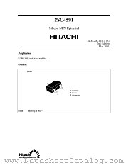 2SC4591 datasheet pdf Hitachi Semiconductor