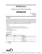 HD74BC623A datasheet pdf Hitachi Semiconductor