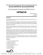 HA16121FPJ datasheet pdf Hitachi Semiconductor