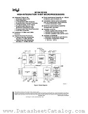 80188 datasheet pdf Intel