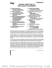 28F002BC datasheet pdf Intel