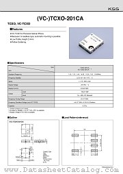 TCXO-201CA datasheet pdf American KSS