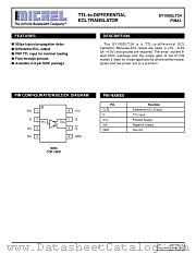 SY100ELT24 datasheet pdf Micrel Semiconductor