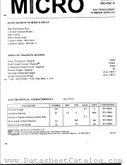 MG136A-3 datasheet pdf Micro Electronics