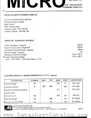 MU136C-NP datasheet pdf Micro Electronics