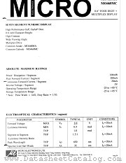 MO468MA datasheet pdf Micro Electronics