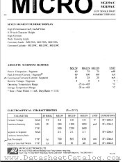 MO1369A datasheet pdf Micro Electronics