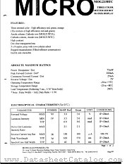 MOG2158TC datasheet pdf Micro Electronics