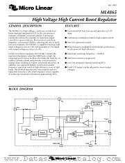 ML4865 datasheet pdf Micro Linear