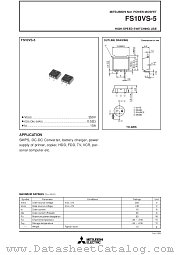 FS10VS-5 datasheet pdf Mitsubishi Electric Corporation