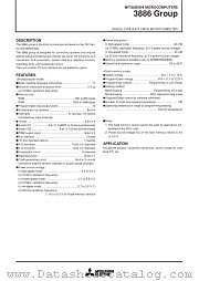 M38869FFAHP datasheet pdf Mitsubishi Electric Corporation