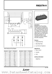 RM20TN-H datasheet pdf Mitsubishi Electric Corporation