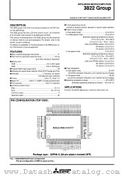 M38223M4-XXXFP datasheet pdf Mitsubishi Electric Corporation