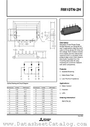 RM10TN-2H datasheet pdf Mitsubishi Electric Corporation