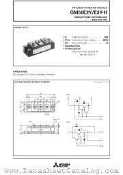 QM50E2Y datasheet pdf Mitsubishi Electric Corporation