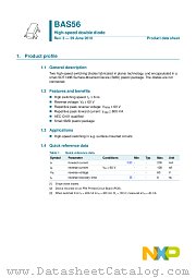 BAS56 datasheet pdf NXP Semiconductors