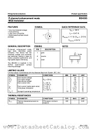 BSH203 datasheet pdf NXP Semiconductors