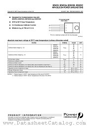 BDW23B datasheet pdf Power Innovations