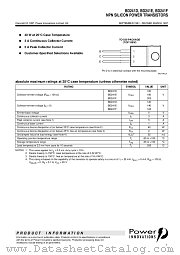 BD241F datasheet pdf Power Innovations