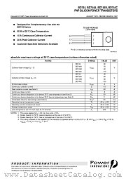 BD744A datasheet pdf Power Innovations