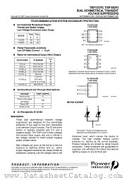 TISP1072F3 datasheet pdf Power Innovations