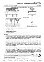 2EL3 datasheet pdf Power Innovations