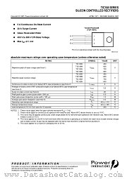 TIC108 SERIES datasheet pdf Power Innovations