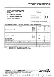 BDX34D datasheet pdf Power Innovations