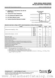 BD250 datasheet pdf Power Innovations