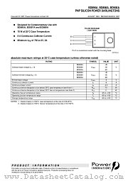 BD898A datasheet pdf Power Innovations