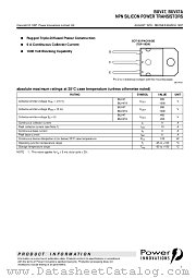 BUV47 datasheet pdf Power Innovations