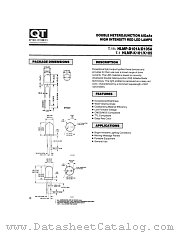 HLMP-K105 datasheet pdf QT Optoelectronics