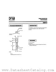 QSE973 datasheet pdf QT Optoelectronics