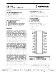 FM18L08 datasheet pdf Ramtron International