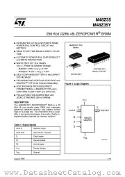 M48Z35 datasheet pdf SGS Thomson Microelectronics