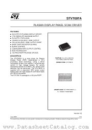 STV7697A datasheet pdf SGS Thomson Microelectronics