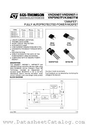 K5N07FM datasheet pdf SGS Thomson Microelectronics