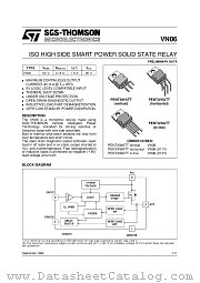 VN06 datasheet pdf SGS Thomson Microelectronics