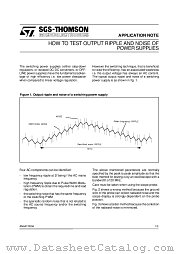 AN647 datasheet pdf SGS Thomson Microelectronics