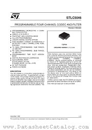 STLC5046 datasheet pdf SGS Thomson Microelectronics